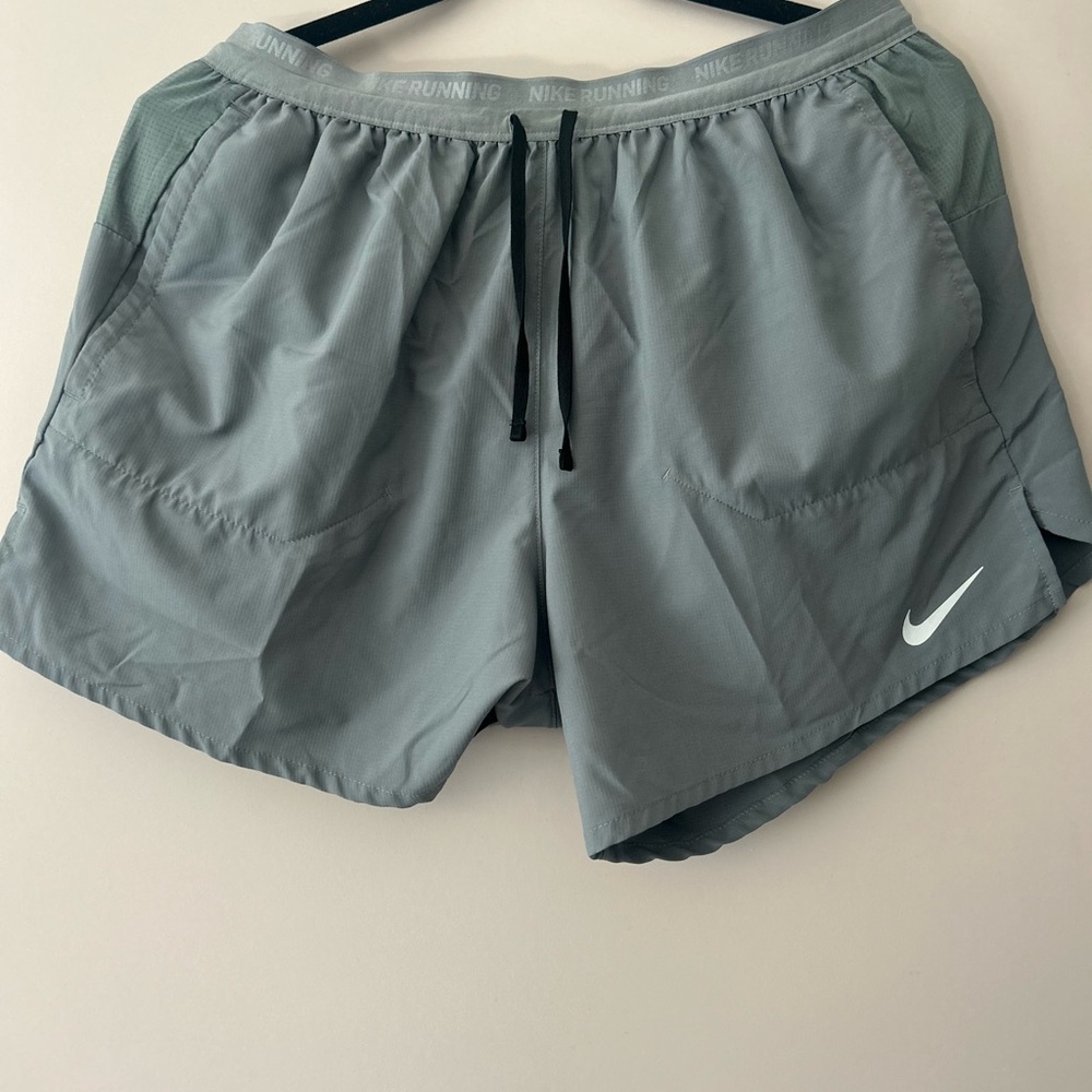 Nike Dri-FIT Light Gray Athletic Shorts